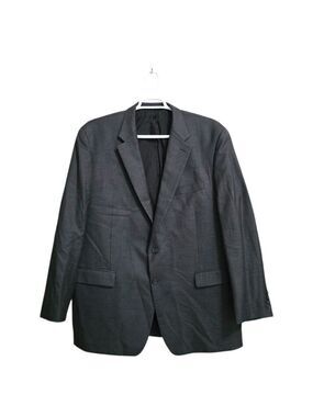 Lauren Ralph Lauren Gray Single Breasted Wool Blazer Sz 48L